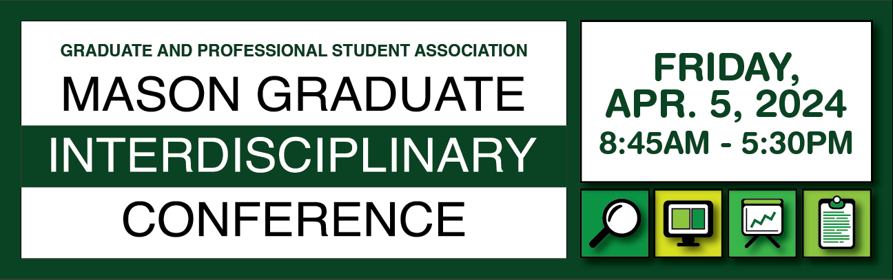 2023 Mason Graduate Interdisciplinary Conference Header